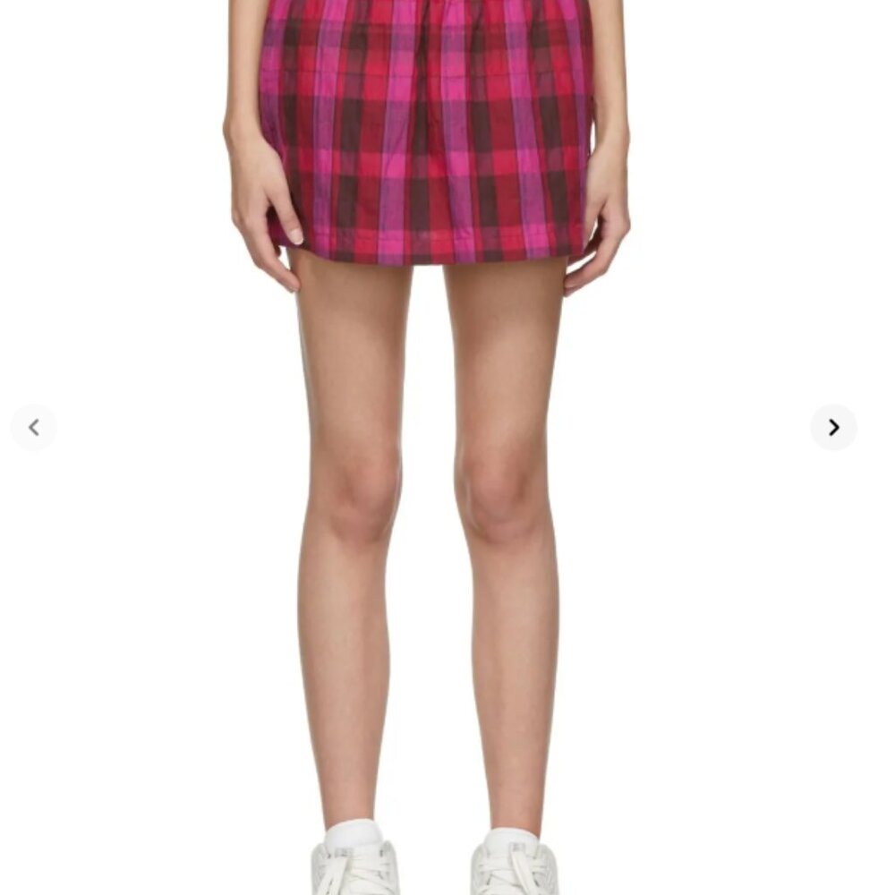 Acne Studios Flannel Skirt - Pink - XS
